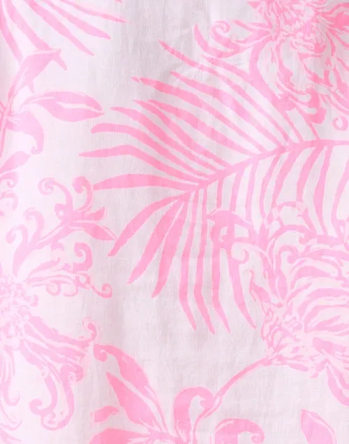 Mialeigh Pink Floral Print Dress