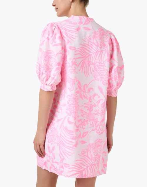 Mialeigh Pink Floral Print Dress