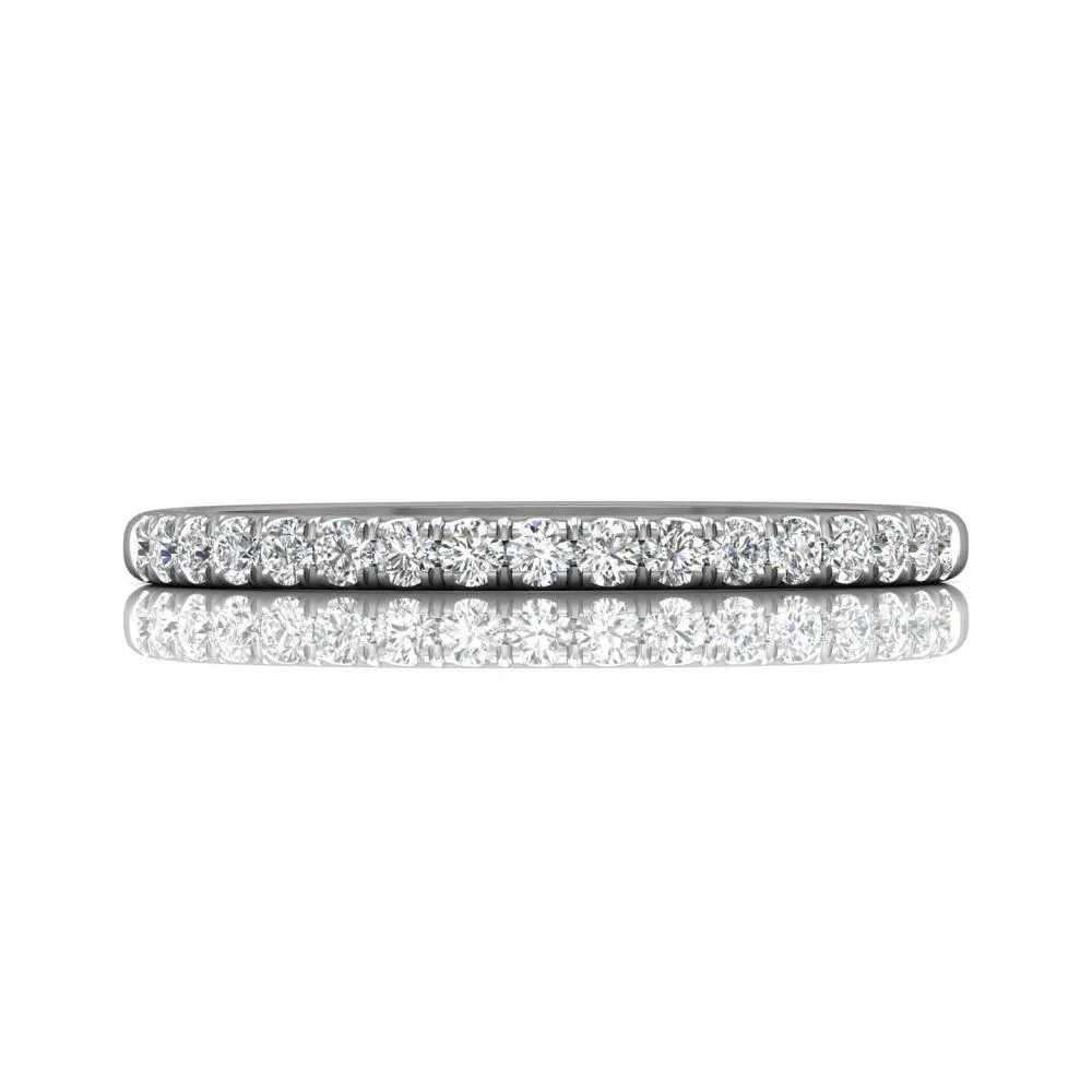 Micropave Wedding Band