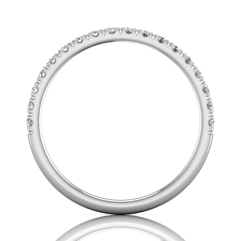Micropave Wedding Band