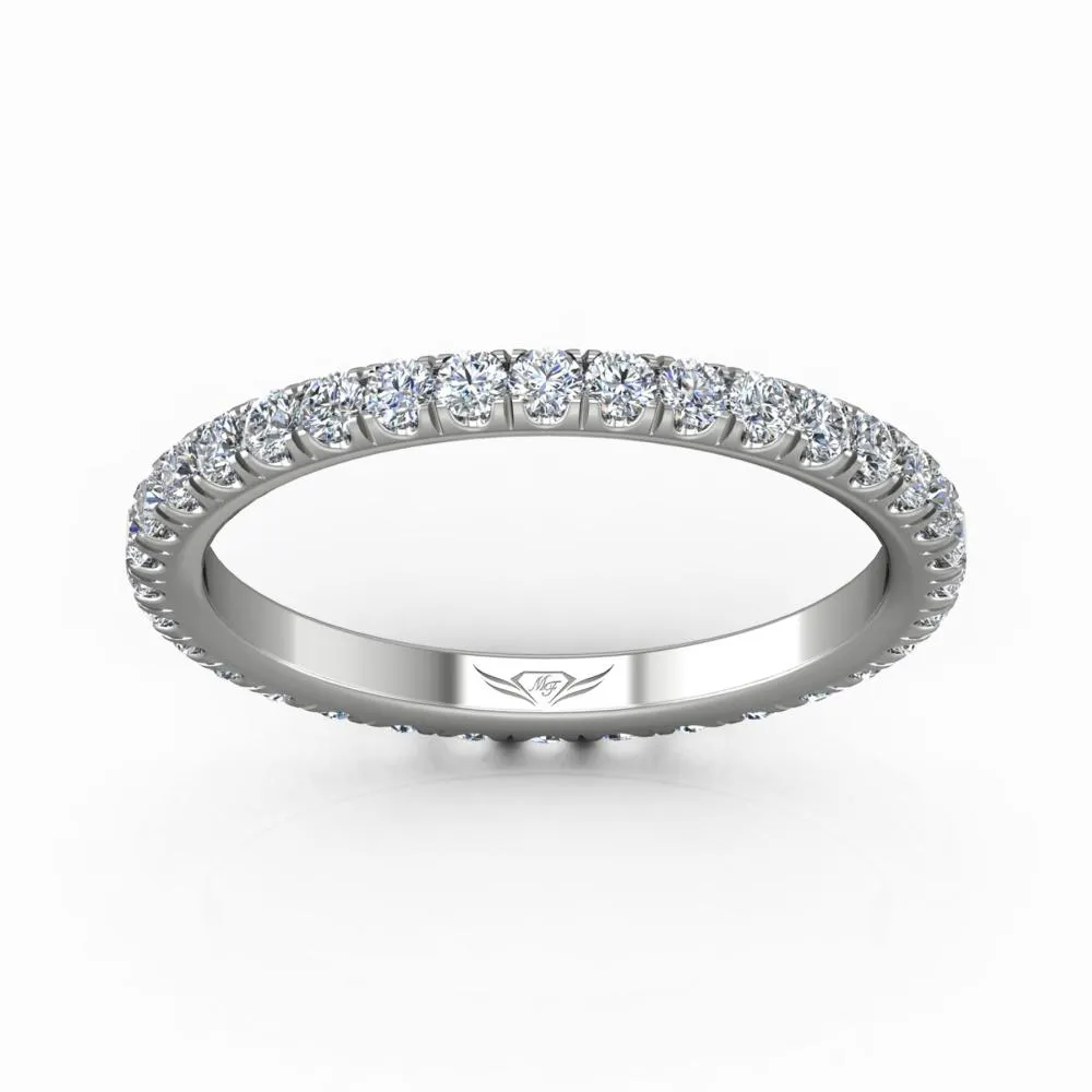Micropave Wedding Band