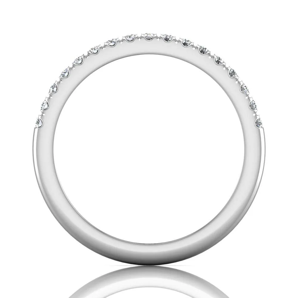 Micropave Wedding Band