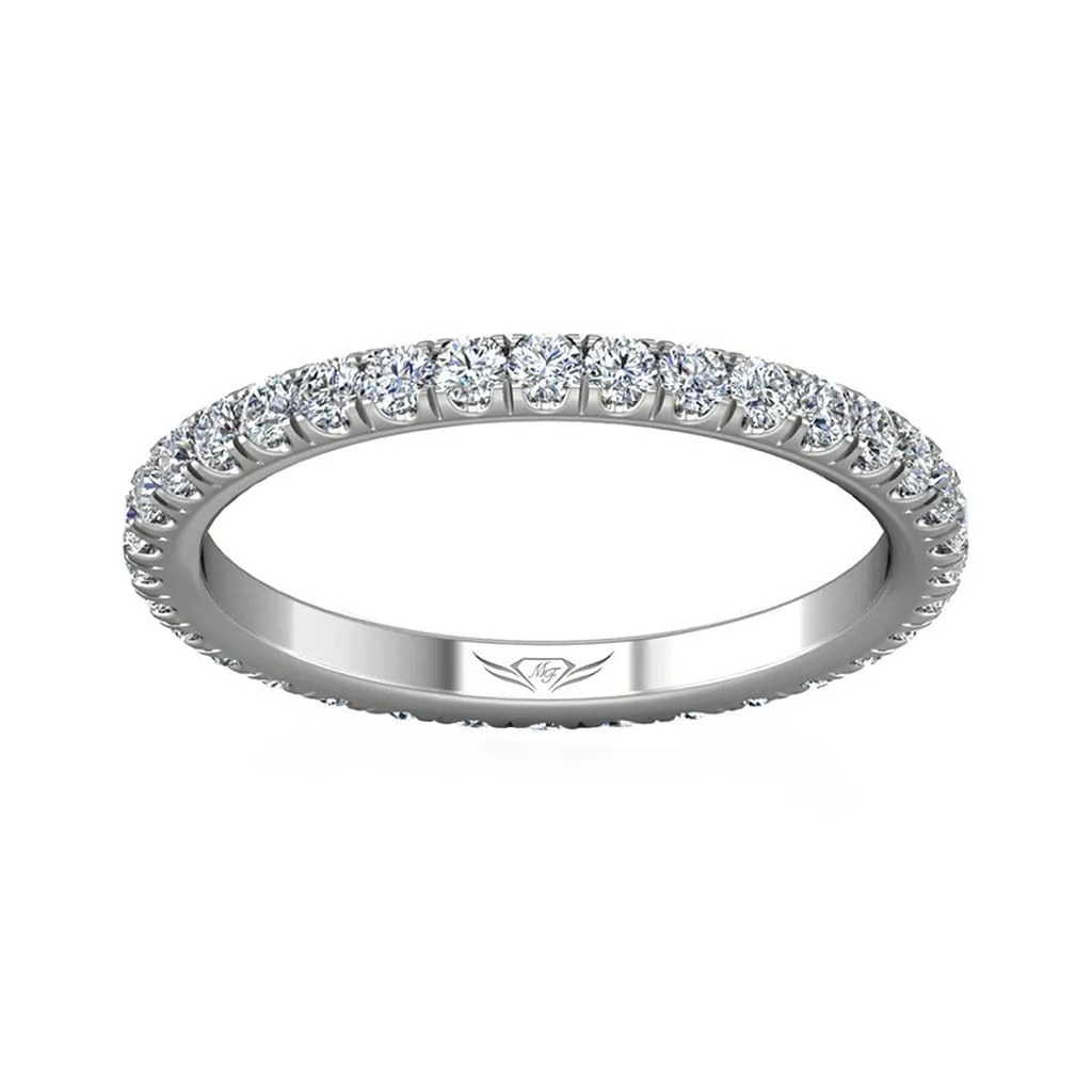 Micropave Wedding Band