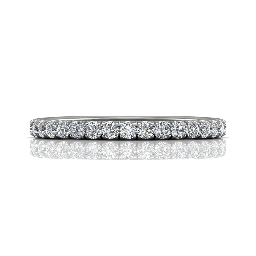 Micropave Wedding Band