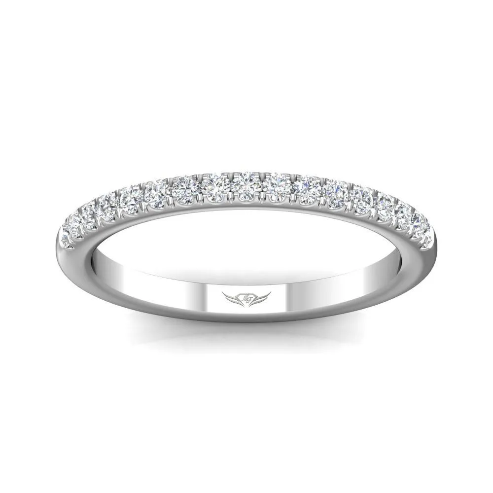 Micropave Wedding Band