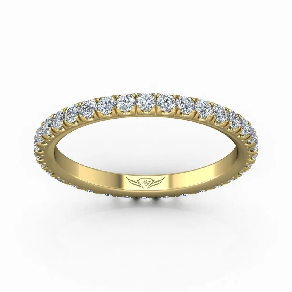Micropave Wedding Band
