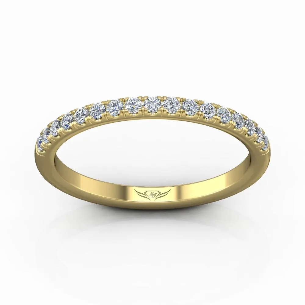 Micropave Wedding Band