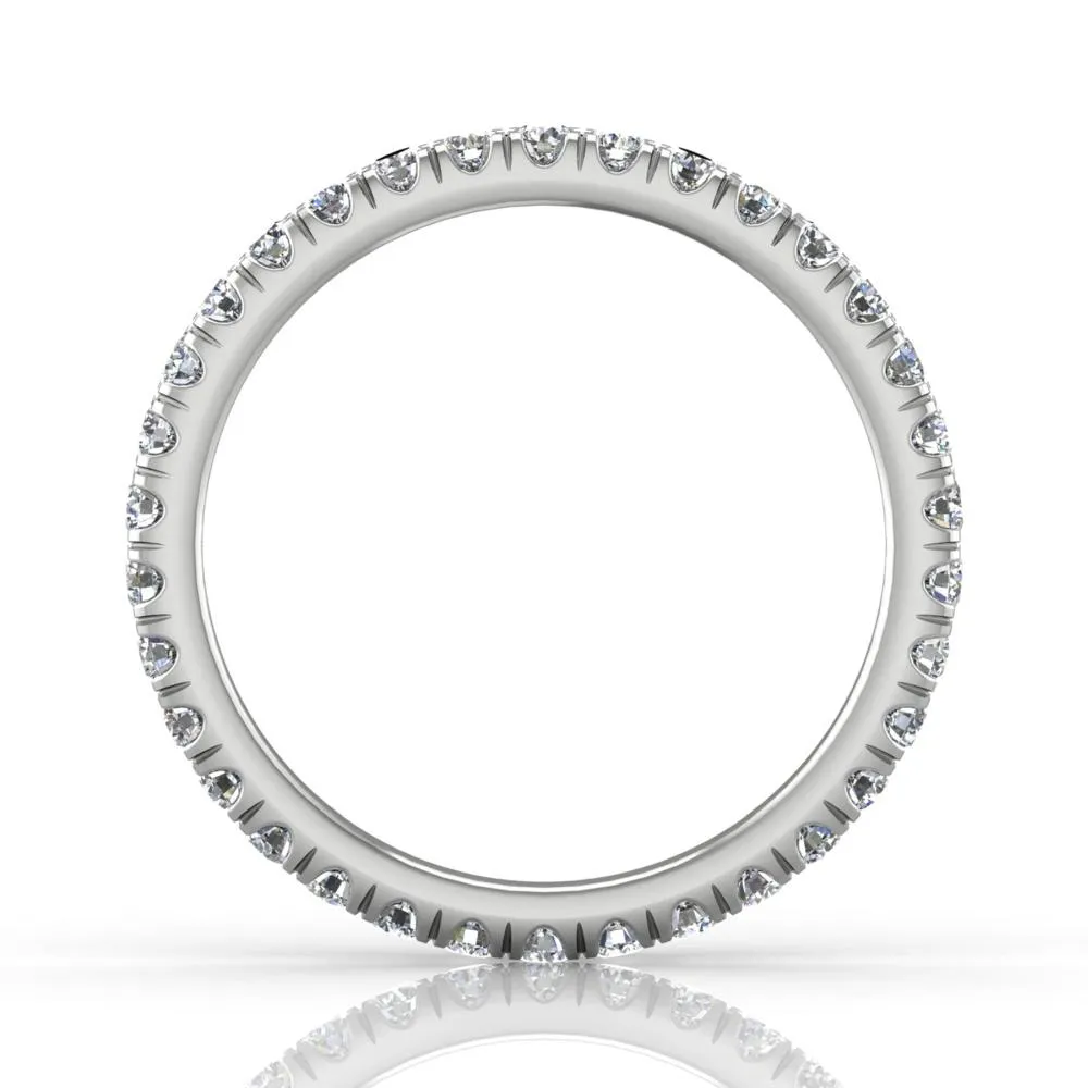Micropave Wedding Band