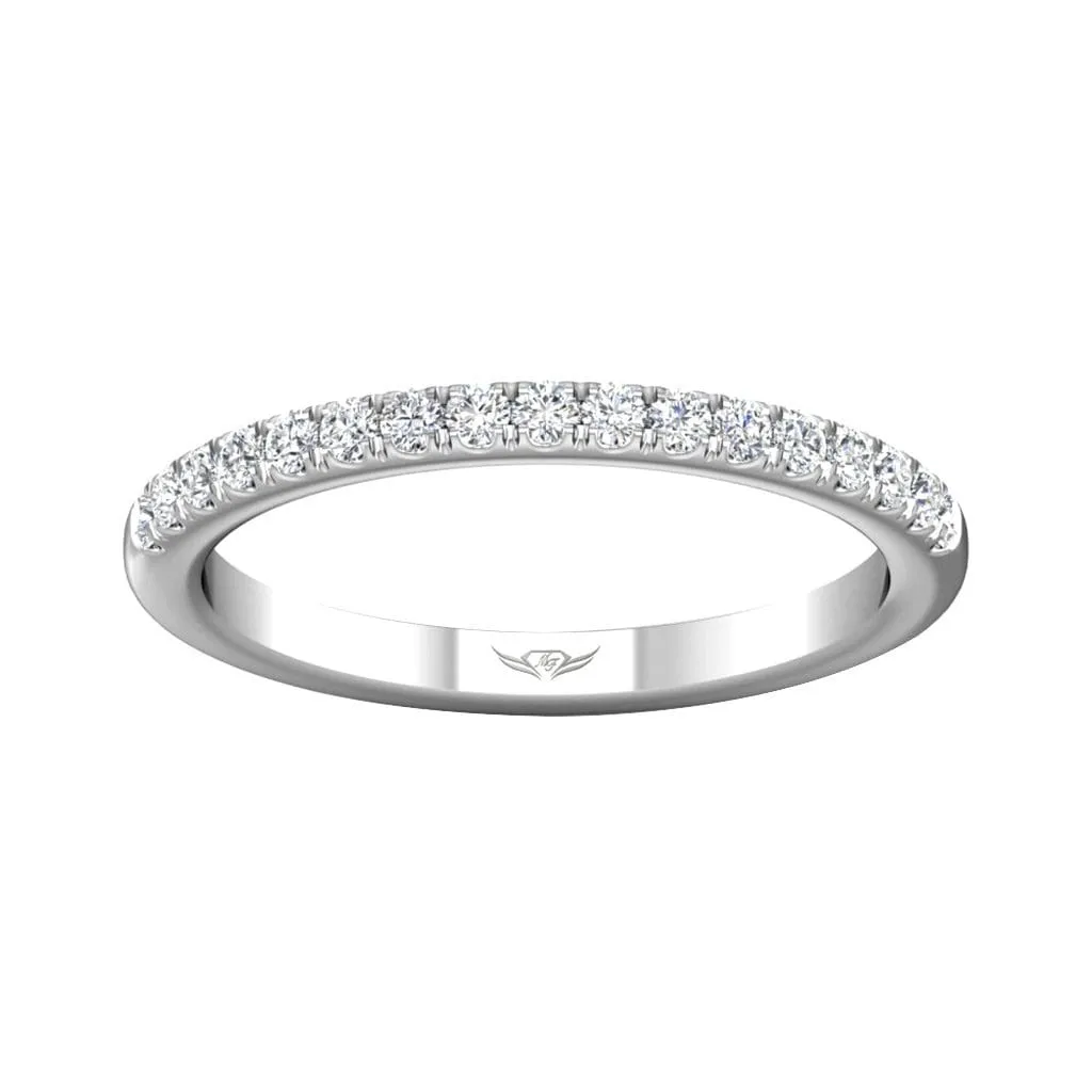 Micropave Wedding Band