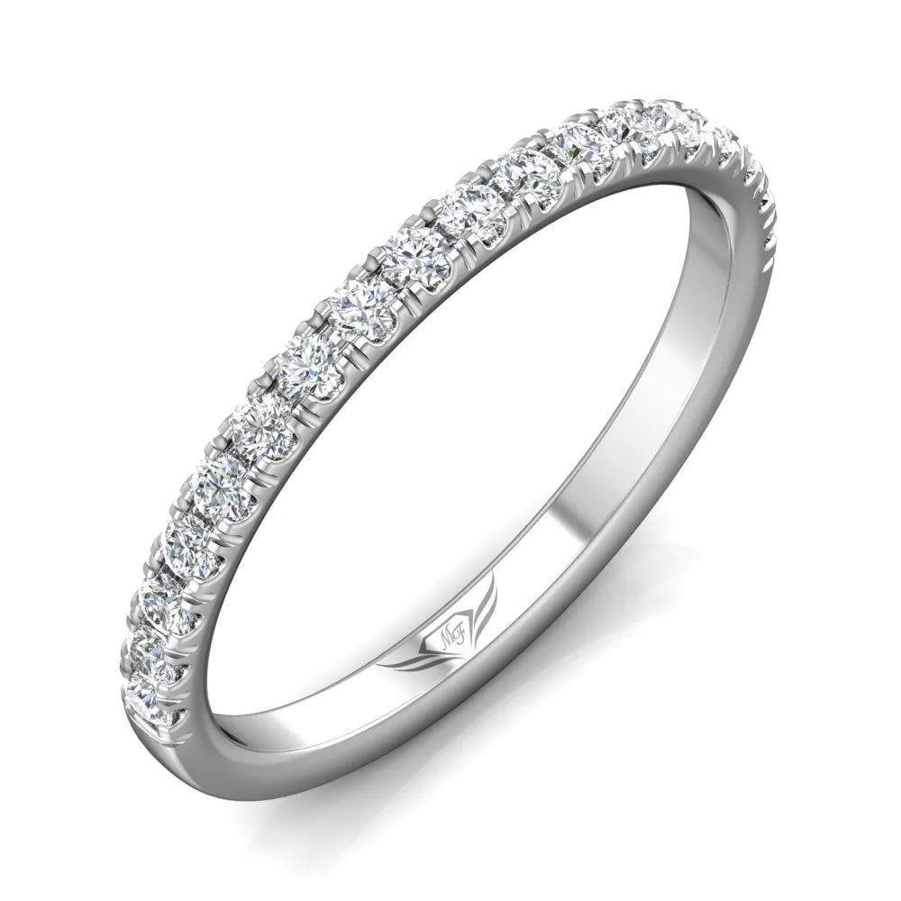 Micropave Wedding Band