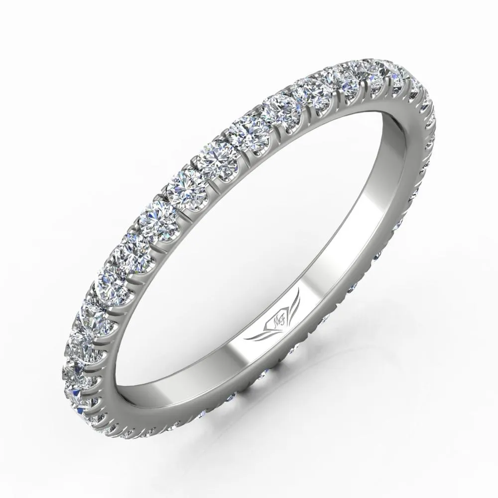 Micropave Wedding Band