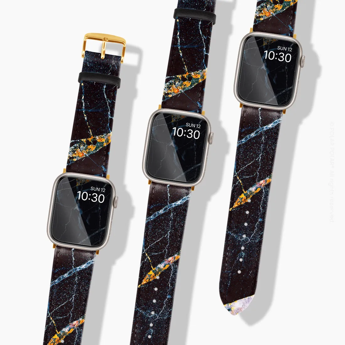Midnight Marble - Apple Watch Band
