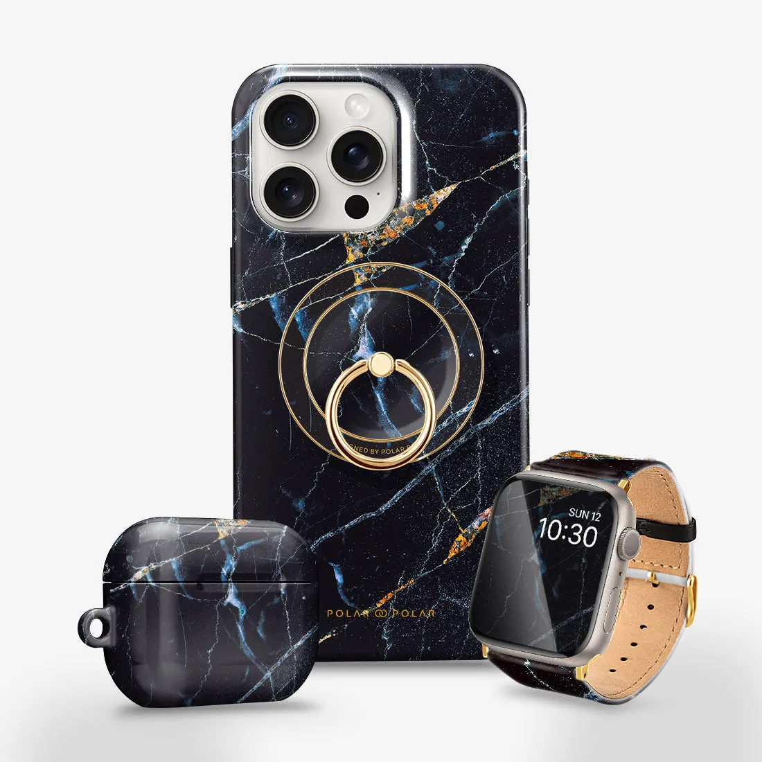 Midnight Marble - Apple Watch Band
