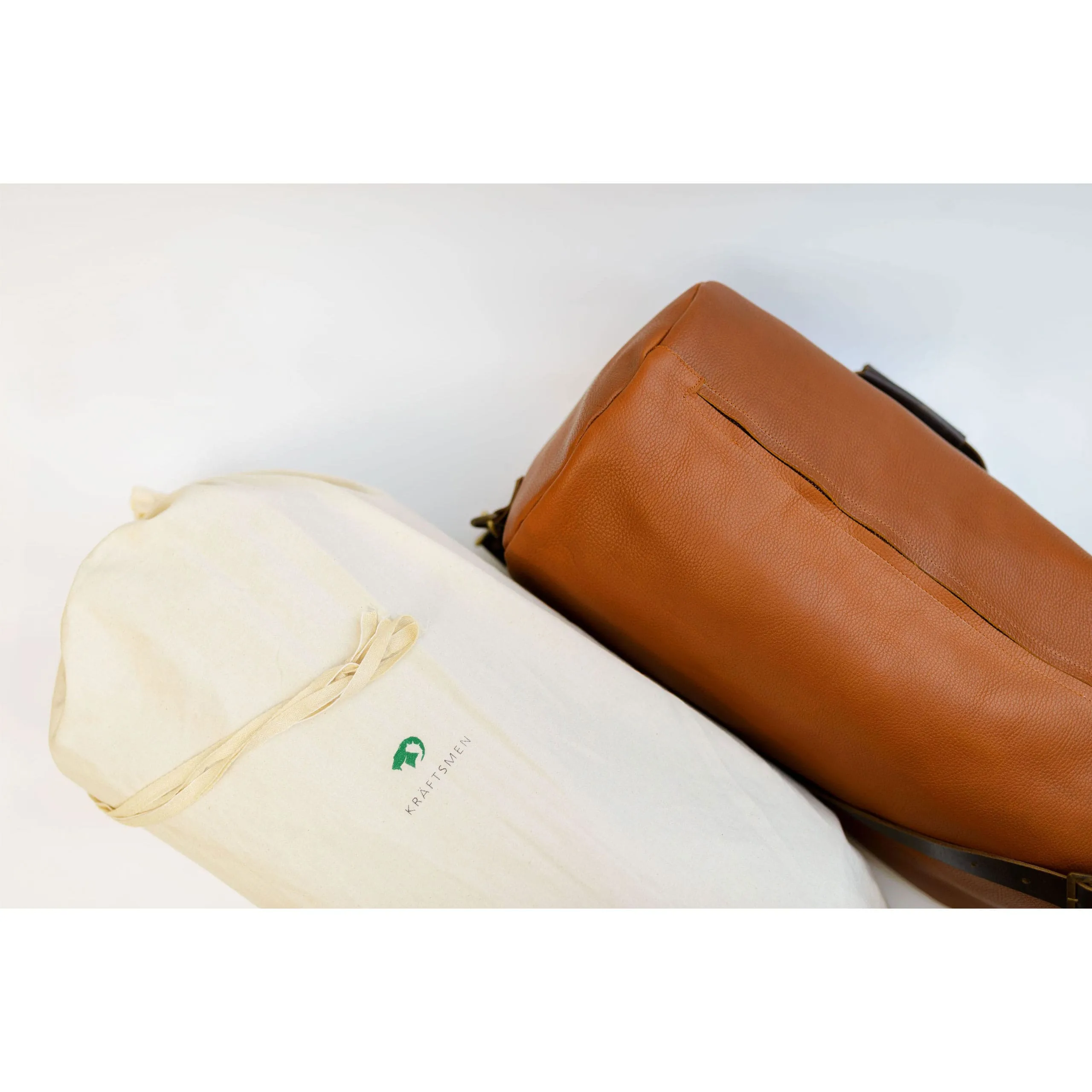 Military Duffle Bag - Saddle Tan