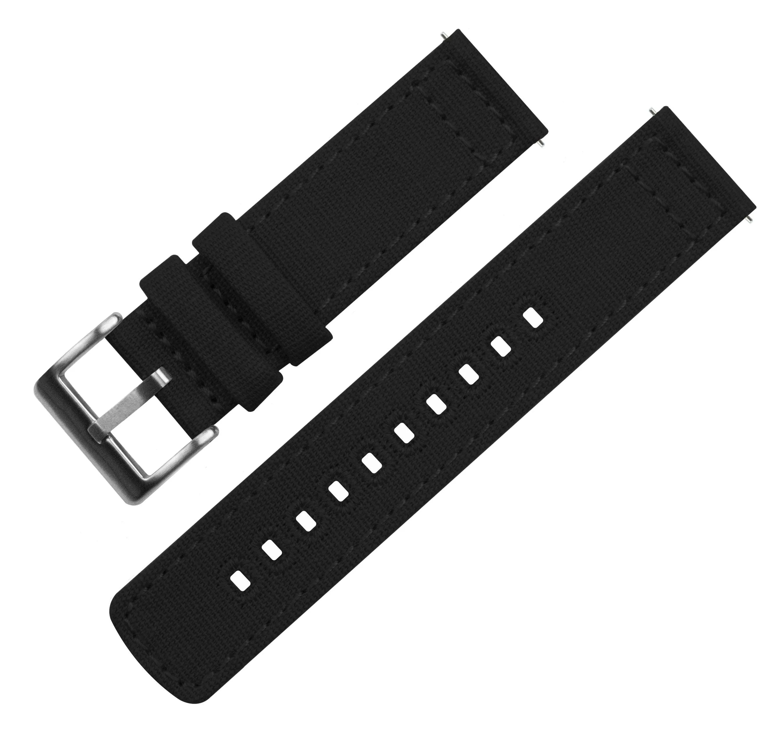 Mobvoi Ticwatch Black Canvas Watch Band