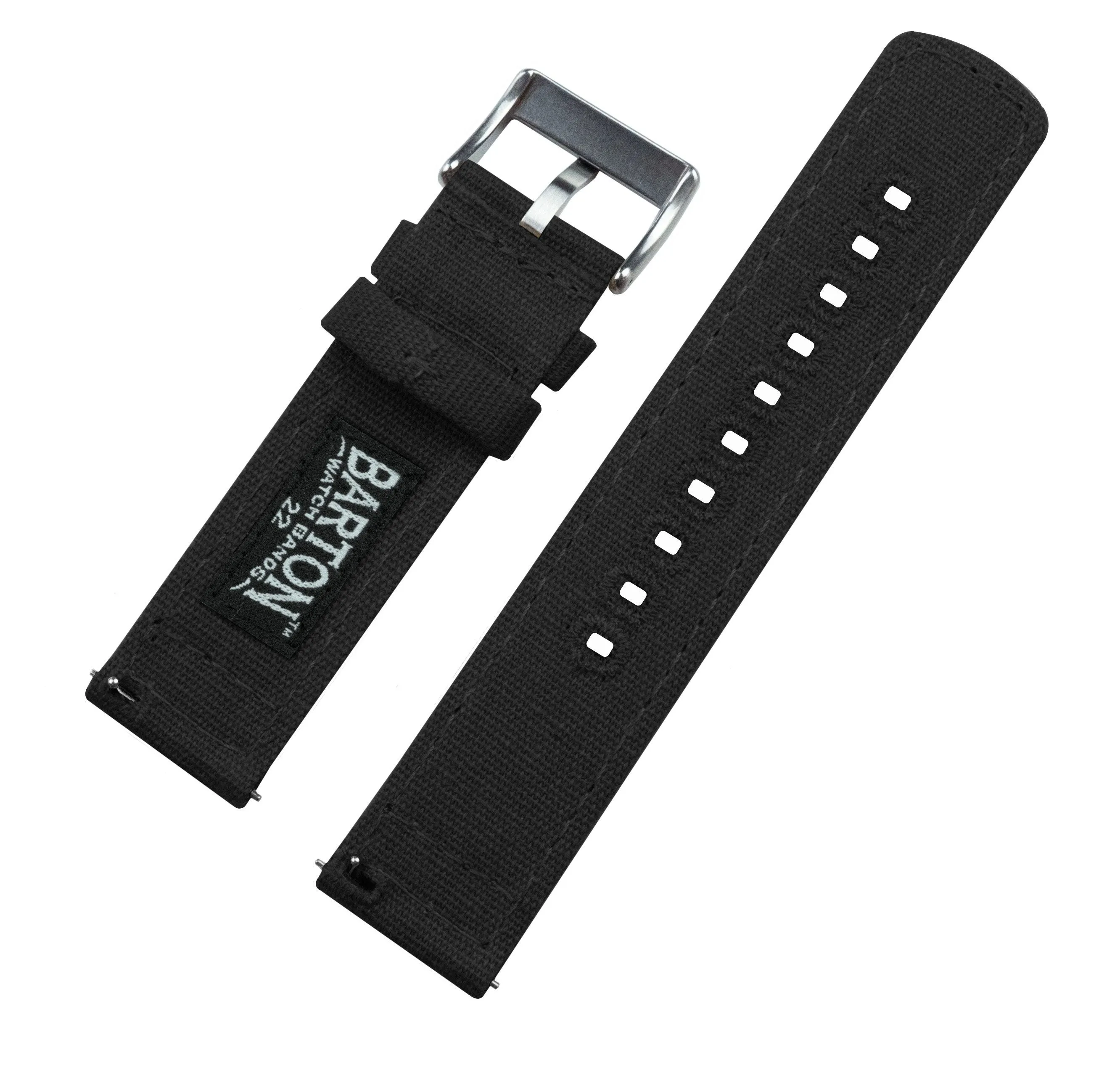 Mobvoi Ticwatch Black Canvas Watch Band