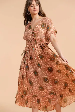 Moonbeam Dress - Cactus Flower