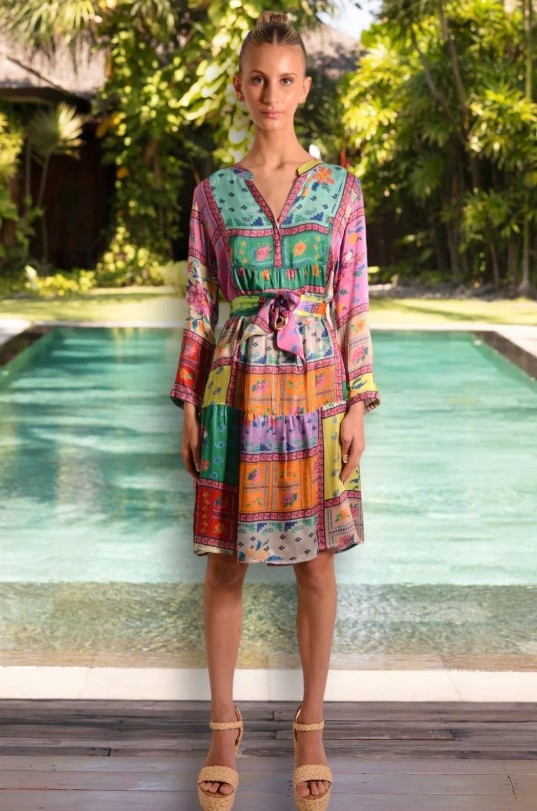 MOROCCO SILK LOTUS LOTUS MIDI