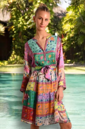 MOROCCO SILK LOTUS LOTUS MIDI