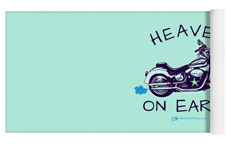 Motorcycle Heaven On Earth - Yoga Mat