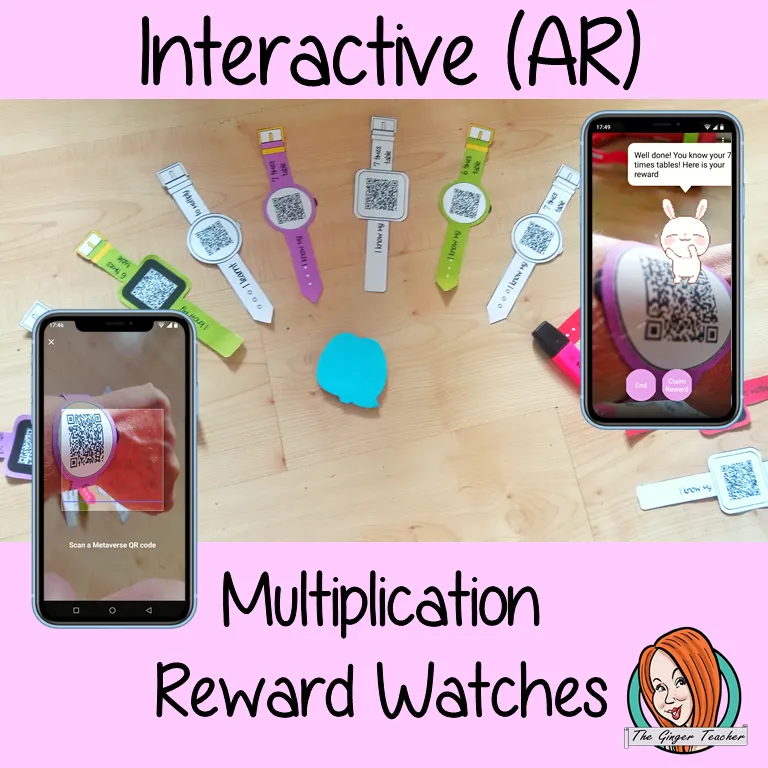 Multiplication Interactive Reward Watches