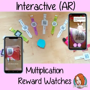 Multiplication Interactive Reward Watches