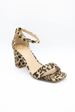 My Delicious Larch Block Heels for Women in Leopard | LARCH-S LEOPARD