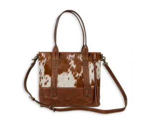 Myra Bag Dennison Rodeo Canvas Hairon Bag