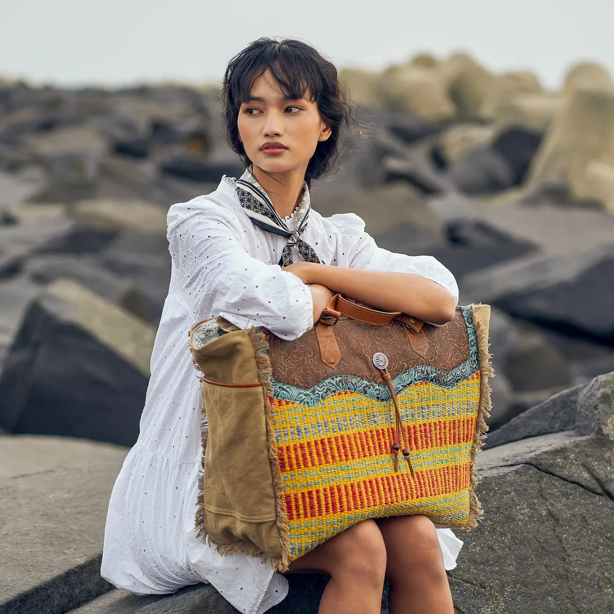 Myra Bag Jaune Weekender Tote