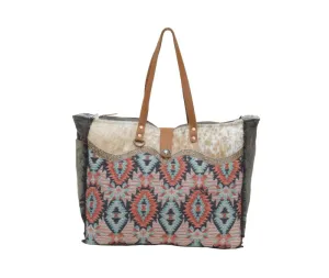 Myra Bag Rose Teal Weekender Bag