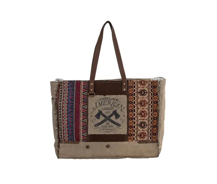 Myra Bag Vintage Journeys Weekender Bag