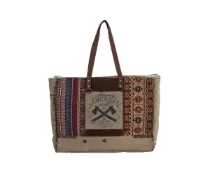 Myra Bag Vintage Journeys Weekender Bag