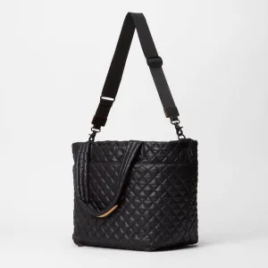 MZ Wallace Medium Metro Deluxe Tote in Black