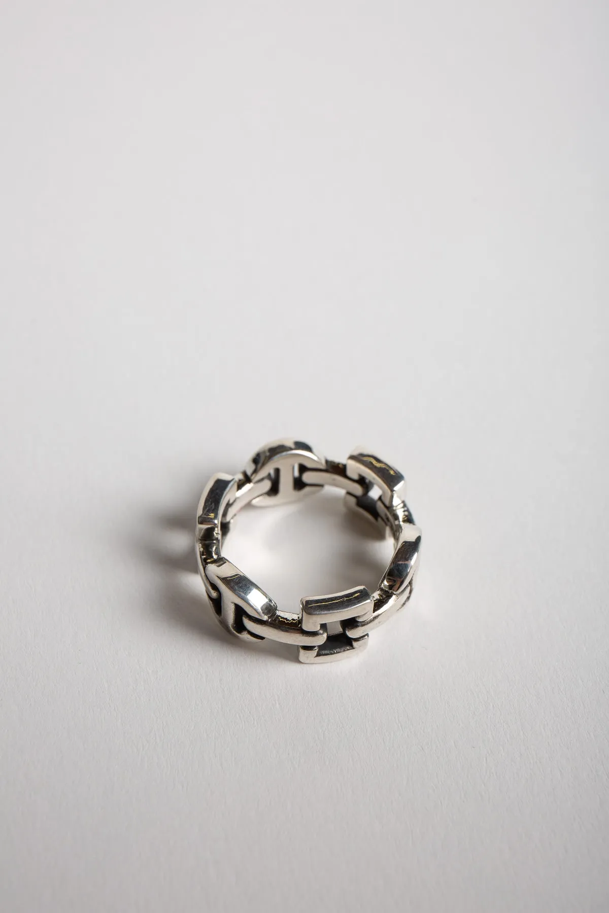 NAHMIAS | STERLING SILVER CLASSIC TRI-LINK RING