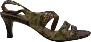 Naturalizer Womens Taimi Fabric Open Toe Slingback Classic, Multicolor, Size 5.0