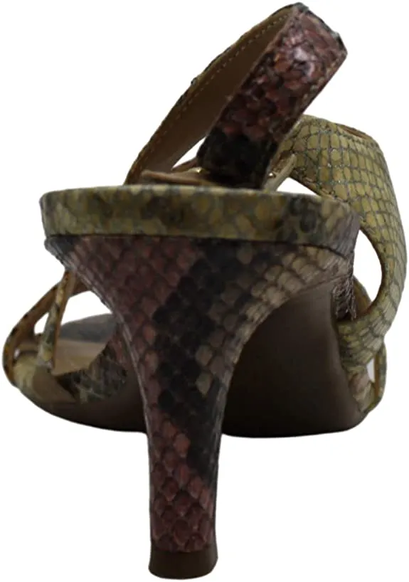 Naturalizer Womens Taimi Fabric Open Toe Slingback Classic, Multicolor, Size 5.0