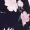 Navy Floral Swing Dress