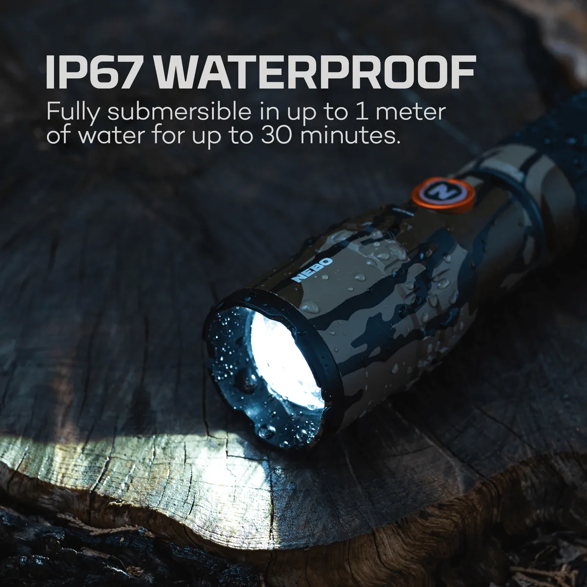 Nebo Slyde King 2K Flashlight - Mossy Oak Bottomland