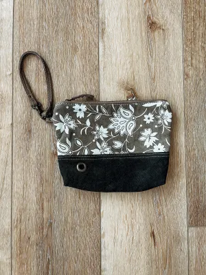 Neutral Floral Myra Pouch
