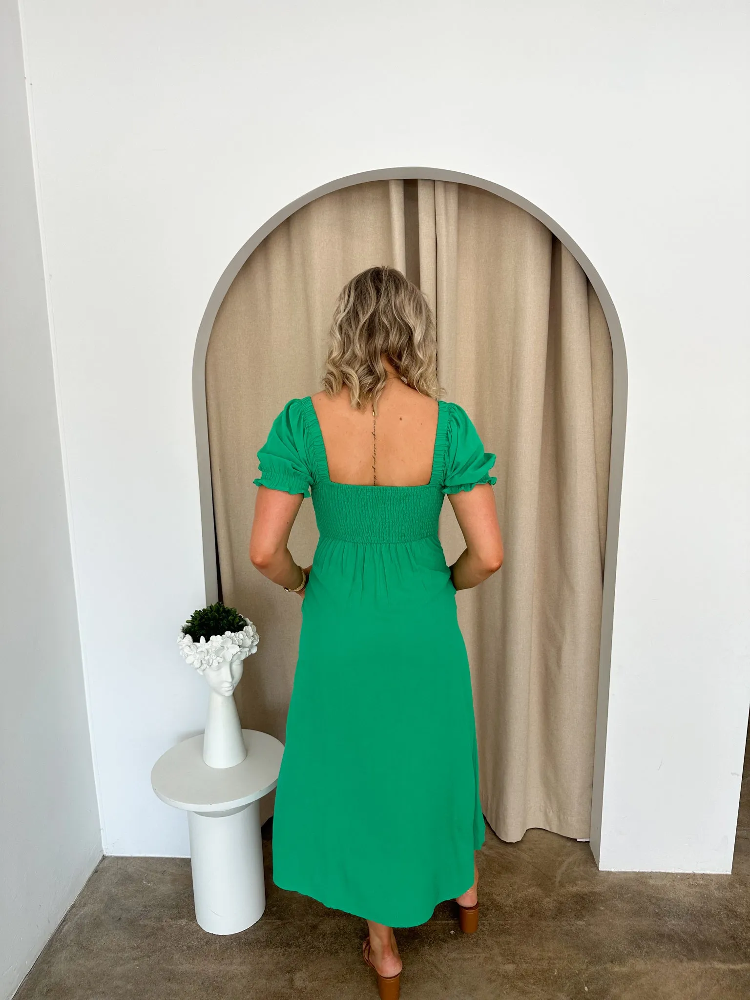Nicci Dress -Green