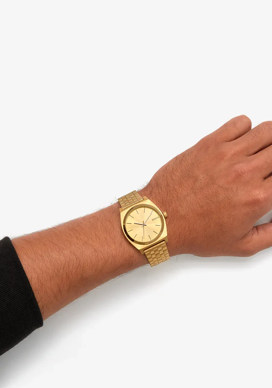 Nixon Time Teller All Gold / Gold Watch