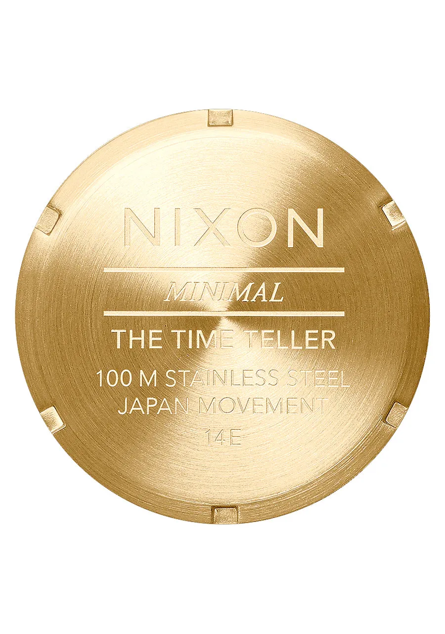Nixon Time Teller All Gold / Gold Watch