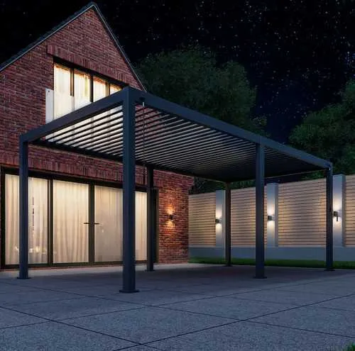 Nova Titan 7.2m x 3.6m  Aluminium Pergola | Assembly Option