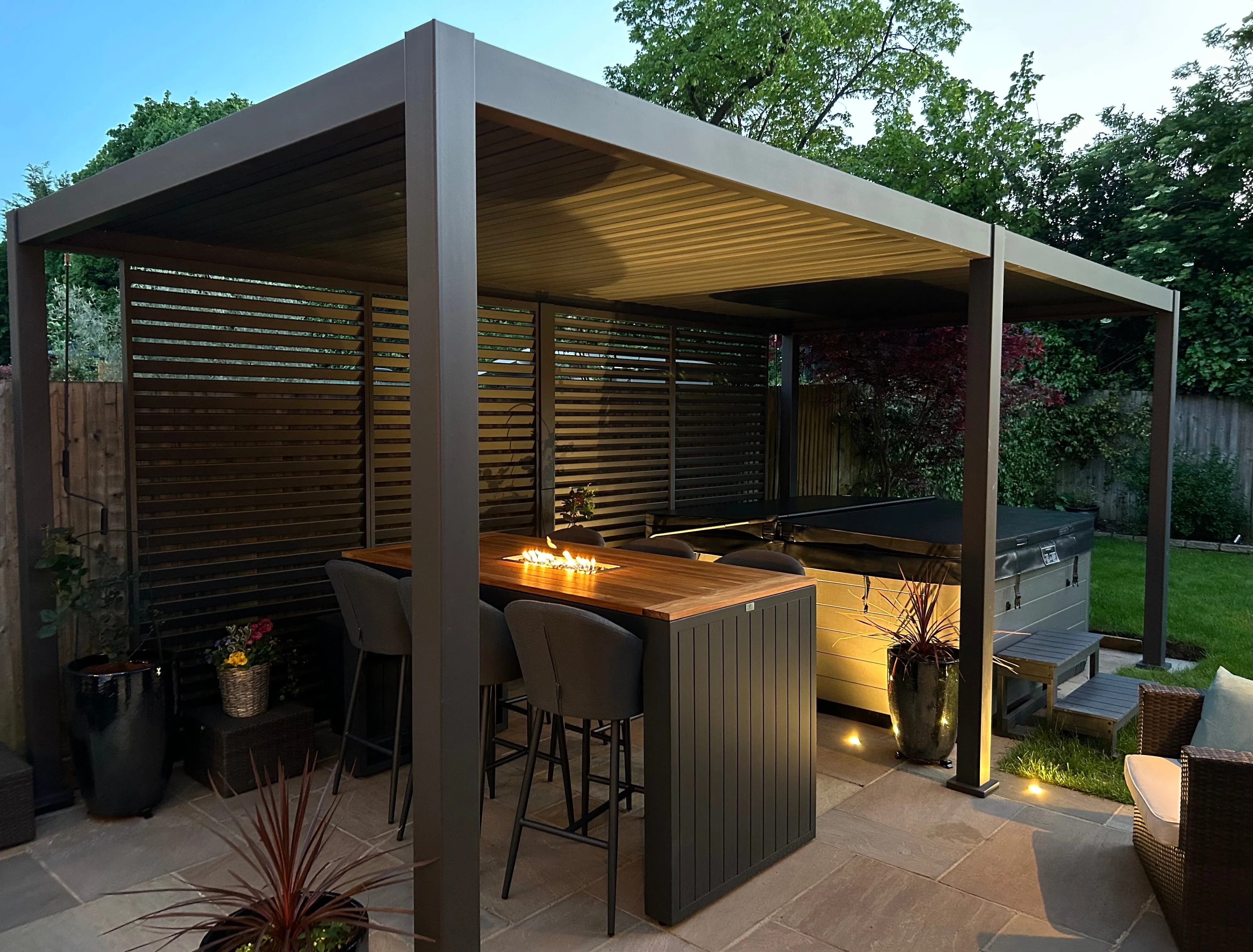 Nova Titan 7.2m x 3.6m  Aluminium Pergola | Assembly Option
