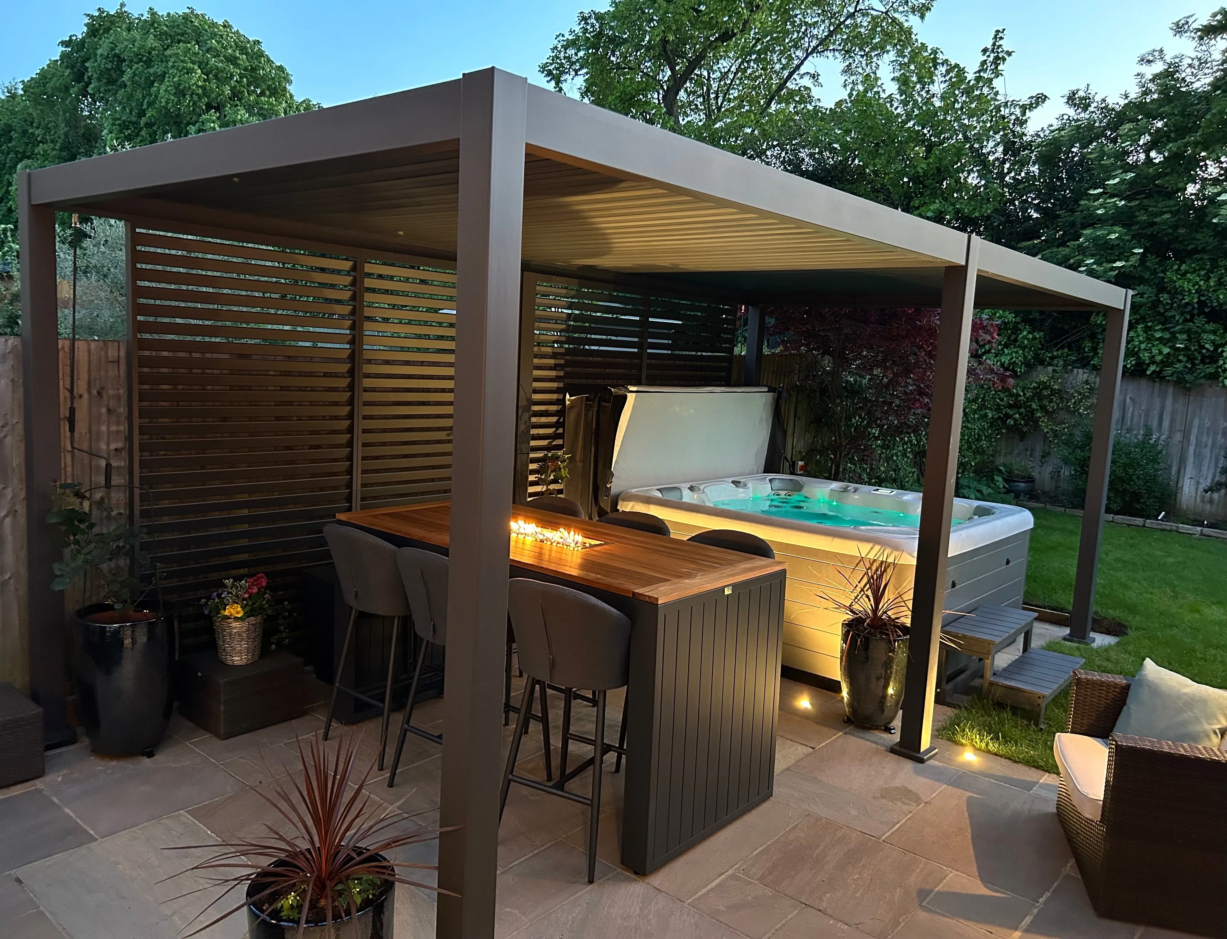 Nova Titan 7.2m x 3.6m  Aluminium Pergola | Assembly Option
