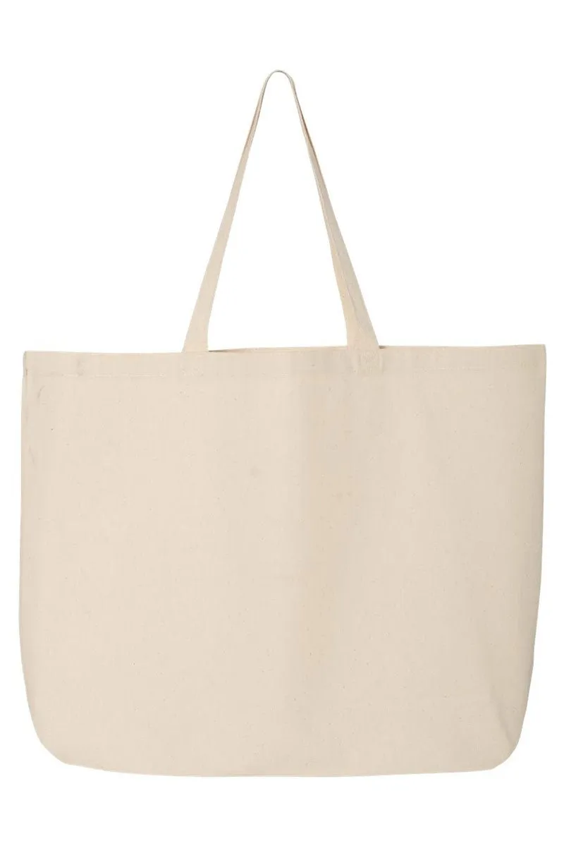 Nutcracker Holly Jolly Canvas Jumbo Tote