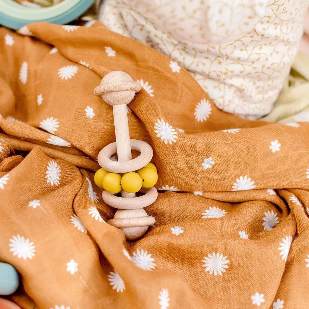 Ocean Wooden Rattle
