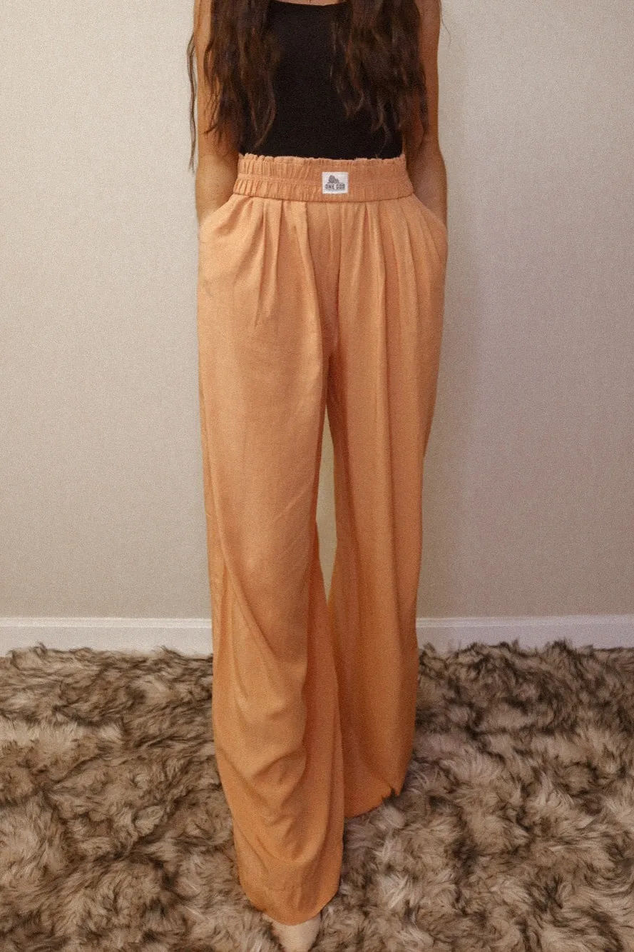 OG RUST WIDE LEG PANTS