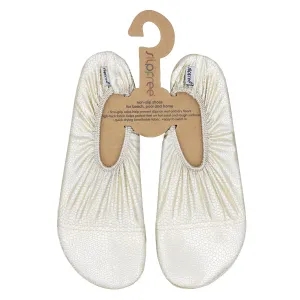 Older Kids Glitter Foil Print Slipfree Shoes