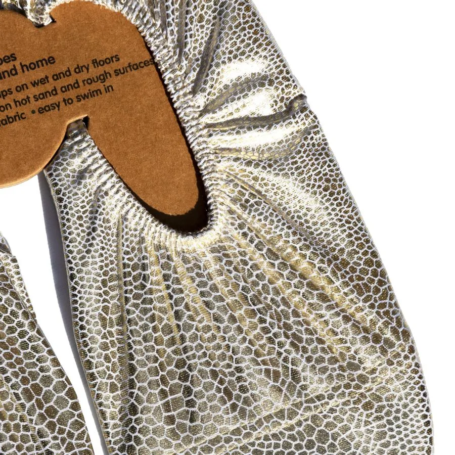Older Kids Glitter Foil Print Slipfree Shoes